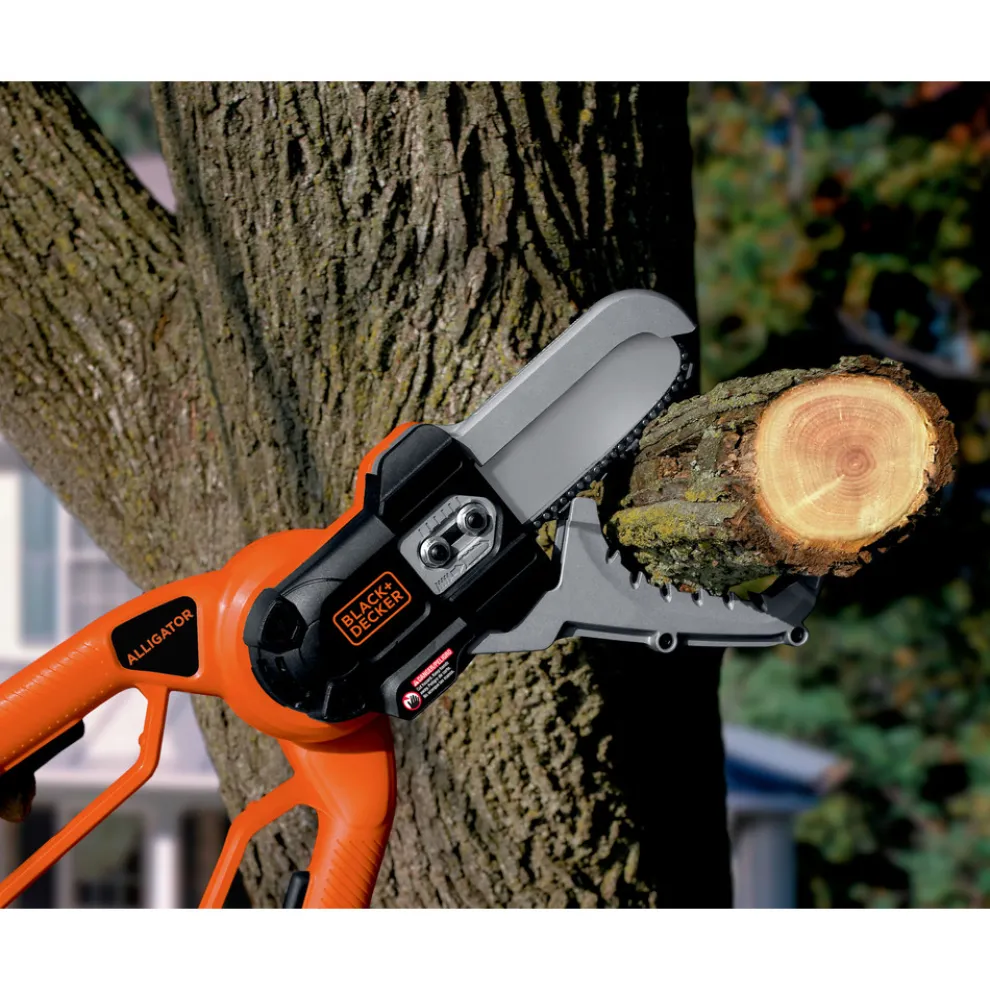Black & Decker 20V MAX Lithium-Ion Cordless Chainsaw Alligator Lopper Kit (1.5 Ah)