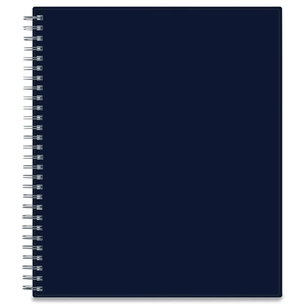 Blue Sky 10 in. x 8 in. 12-Month (Jan to Dec): 2026 Passages Monthly Planner - Navy Cover