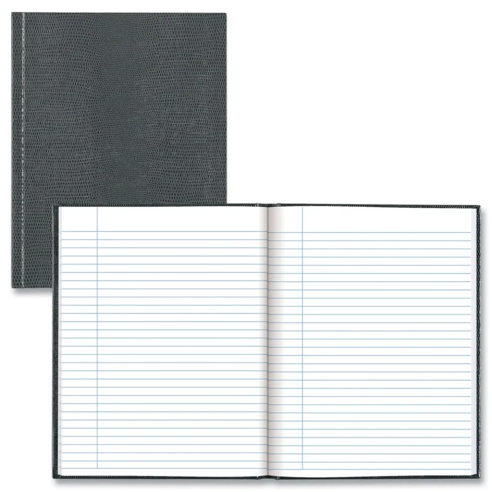 Blueline 9.25 in. x 7.25 in. Sheets Medium/College Rule 1-Subject Executive Notebook - Cool Gray Cover