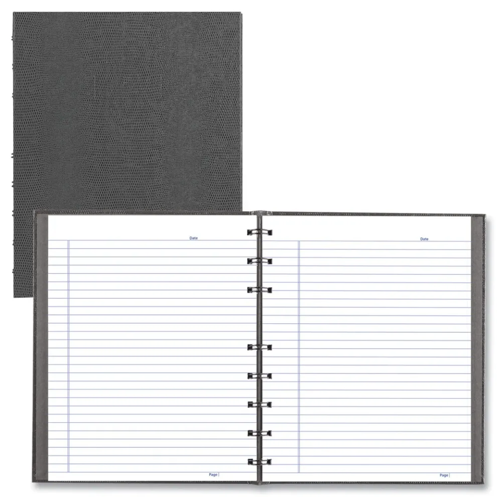 Blueline NotePro 9.25 in. x 7.25 in. Sheets Medium/College Rule 1-Subject Notebook - Cool Gray Cover