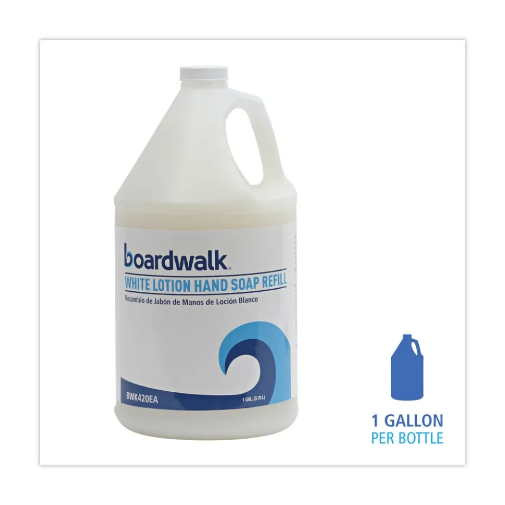 Boardwalk 1 gal. Bottle Mild Cleansing Lotion Hand Soap Refill - Cherry Scent