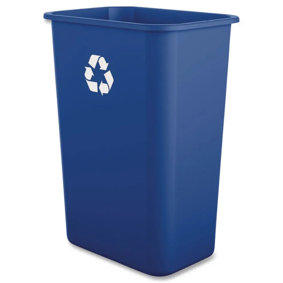 Boardwalk 10 Gallon Polypropylene Recycling Container - Blue