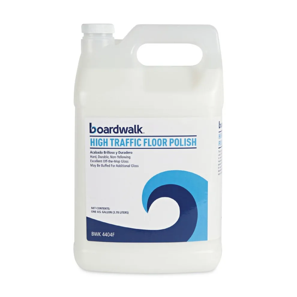 Boardwalk 1 Gallon Bottle High Traffic Floor Polish (4/Carton)
