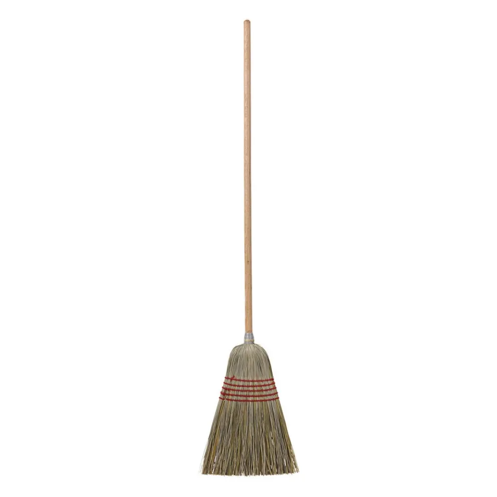 Boardwalk 53-1/2 in. Corn/Fiber Lobby Brooms - Natural (6/Carton)