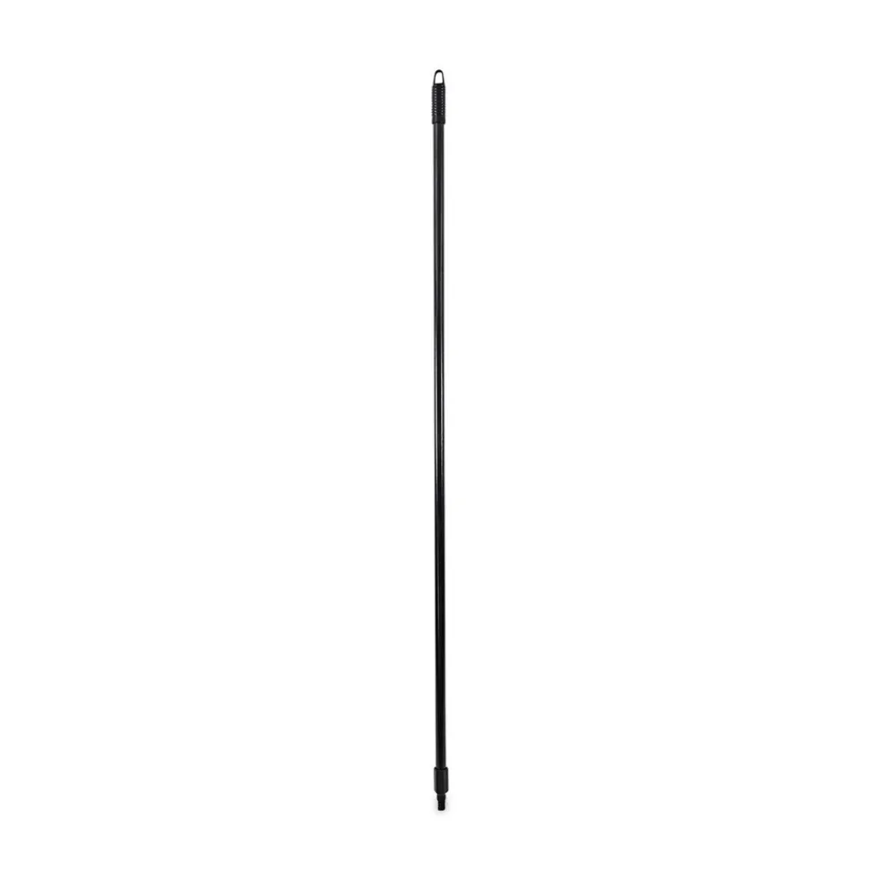 Boardwalk 1 in. Diameter x 60 in. Fiberglass Broom Handle Nylon Plastic Threaded End - Black