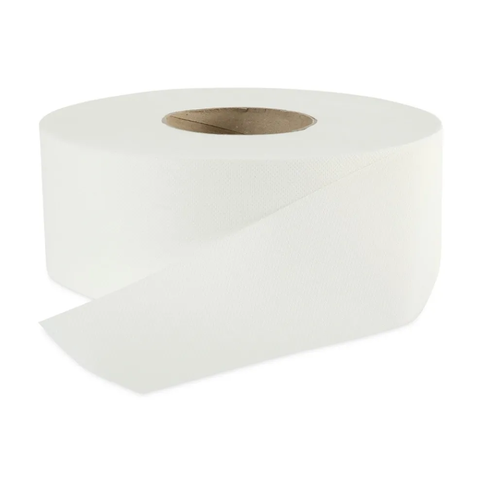 Boardwalk 3.2 in. x 525 ft. 2 Ply Septic Safe Jumbo Roll Bathroom Tissue - White (12/Carton)