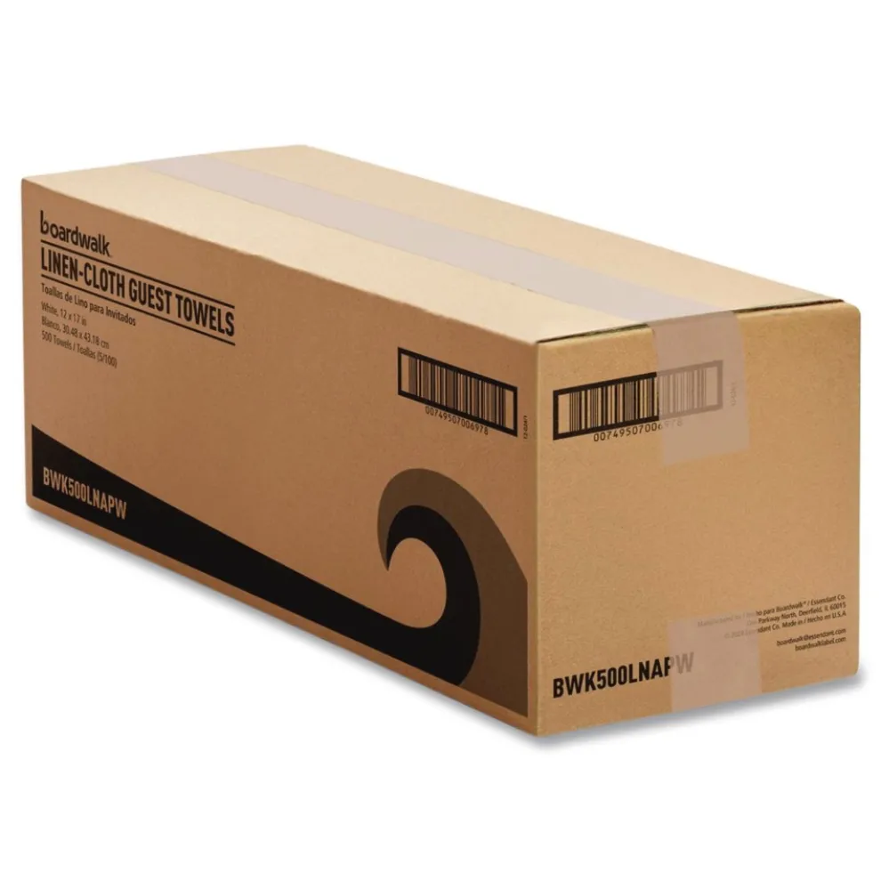 Boardwalk 12 in. x 17 in. 2-Ply Linen-Cloth Towel Napkins (500/Carton)