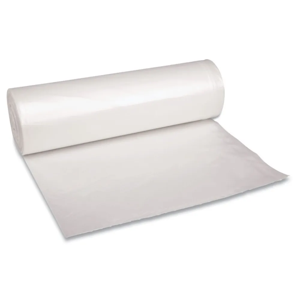 Boardwalk 38 in. x 58 in. 60 gal. 1.4 mil Low Density Can Liners - Clear (100/Carton)