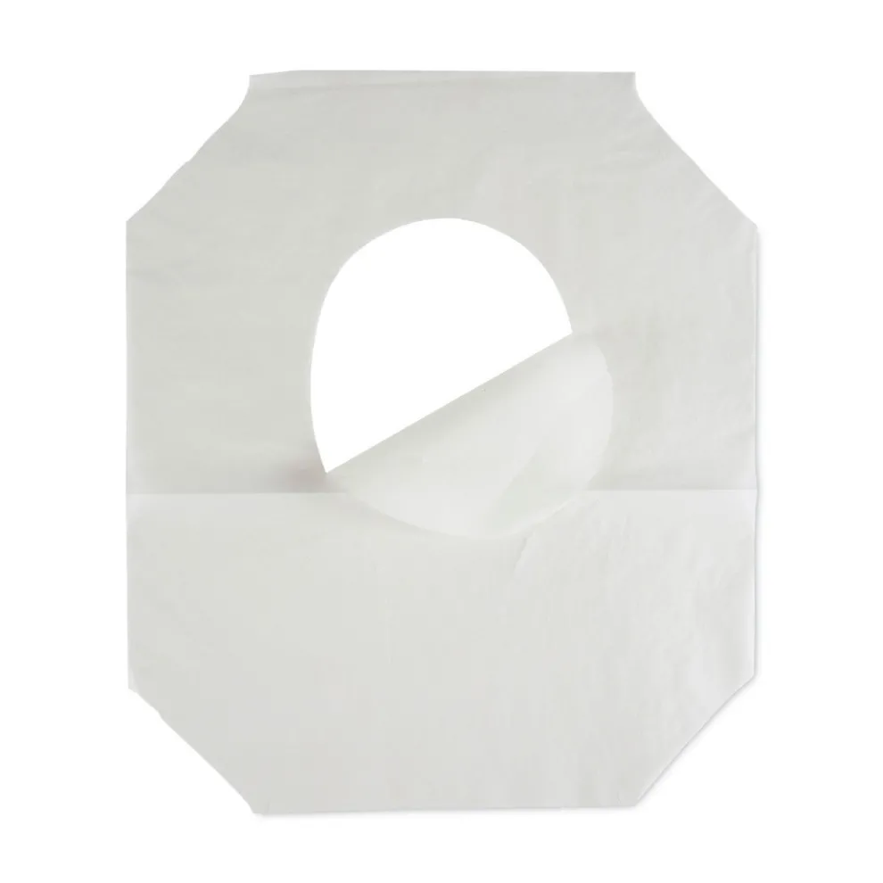 Boardwalk 14.17 in. x 16.73 in. Premium Half-Fold Toilet Seat Covers - White (250/Sleeve, 4 Sleeves/Carton)