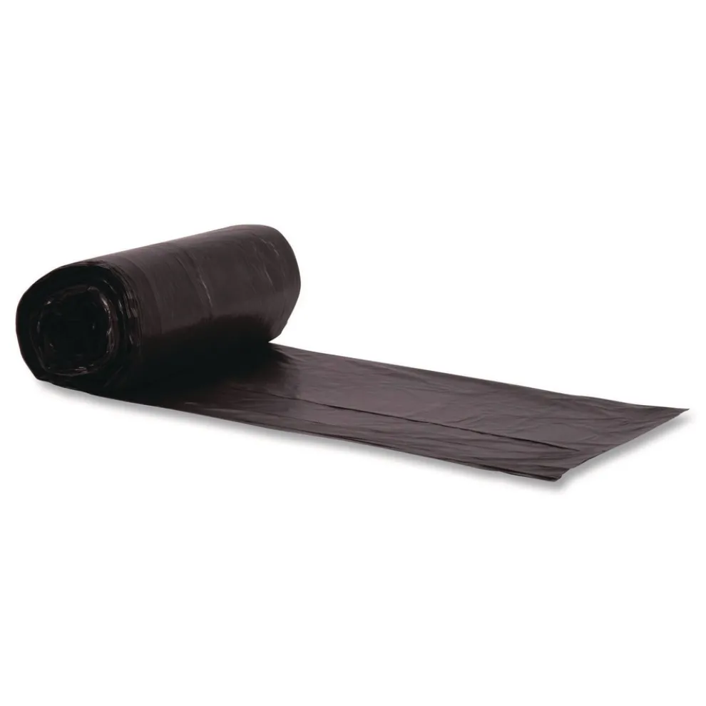 Boardwalk 40 in. x 48 in. 45 gal. 22 mic High-Density Can Liners - Black (150/Carton)
