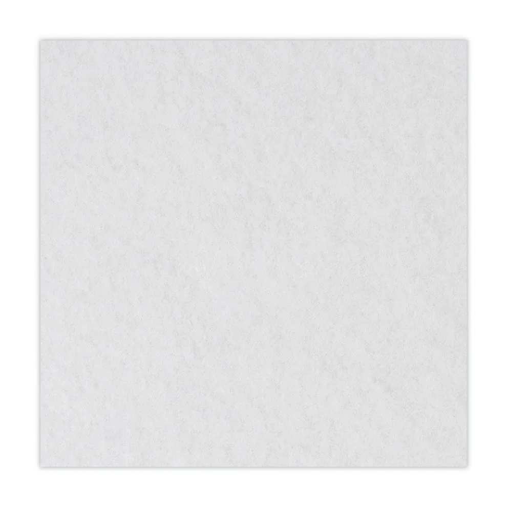 Boardwalk BWK4012WHI 12 in. Diameter Polishing Floor Pads - White (5/Carton)