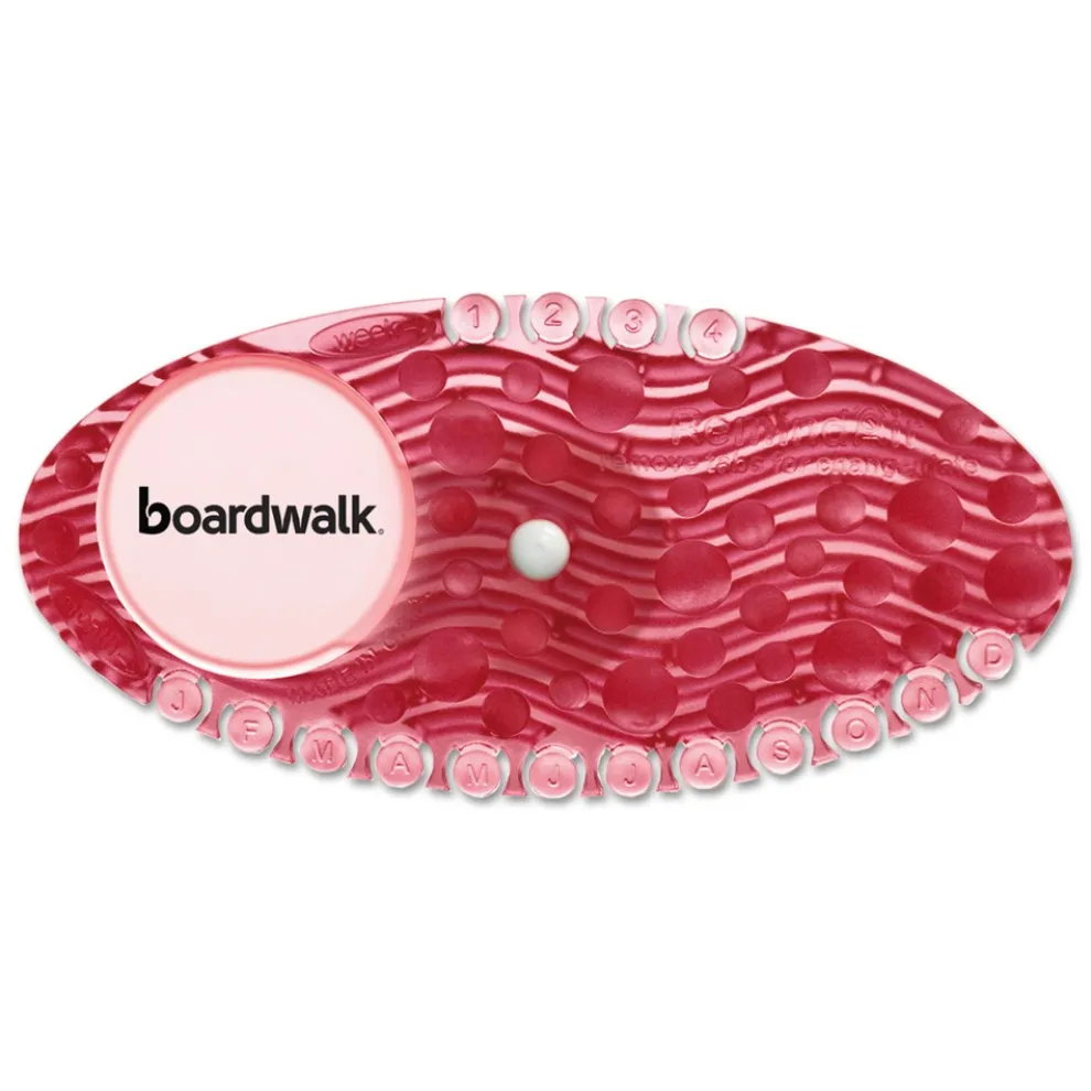 Boardwalk 60/Carton Spiced Apple Curve Air Freshener - Red