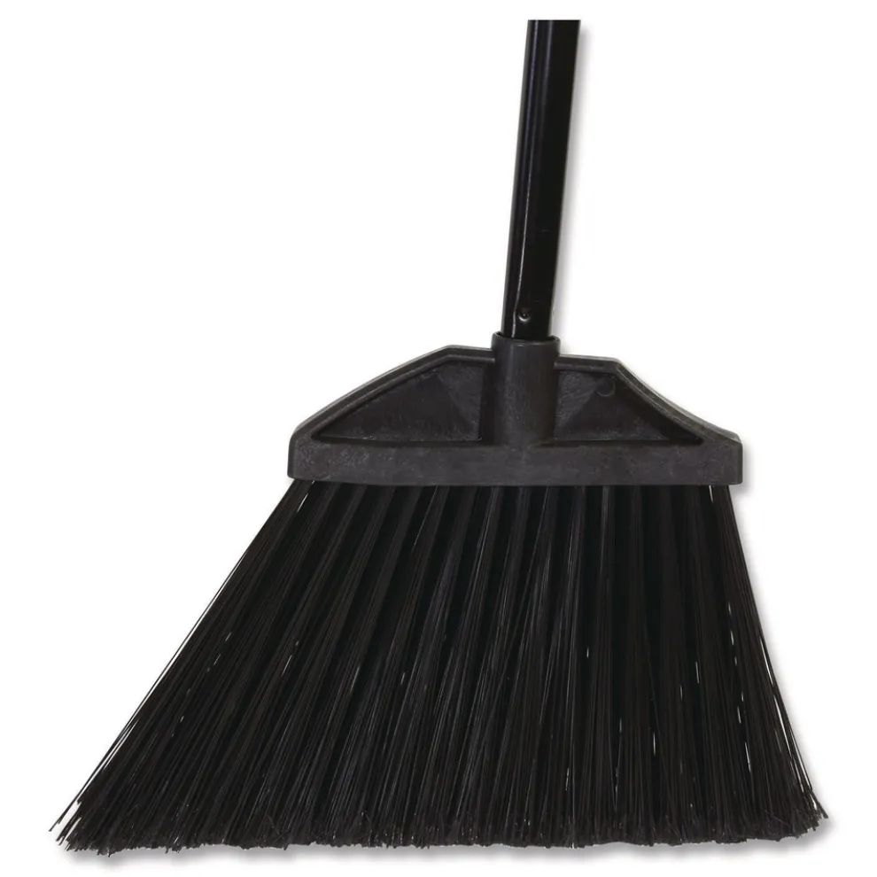 Boardwalk Large Angle Broom, 57-in Handle, Black