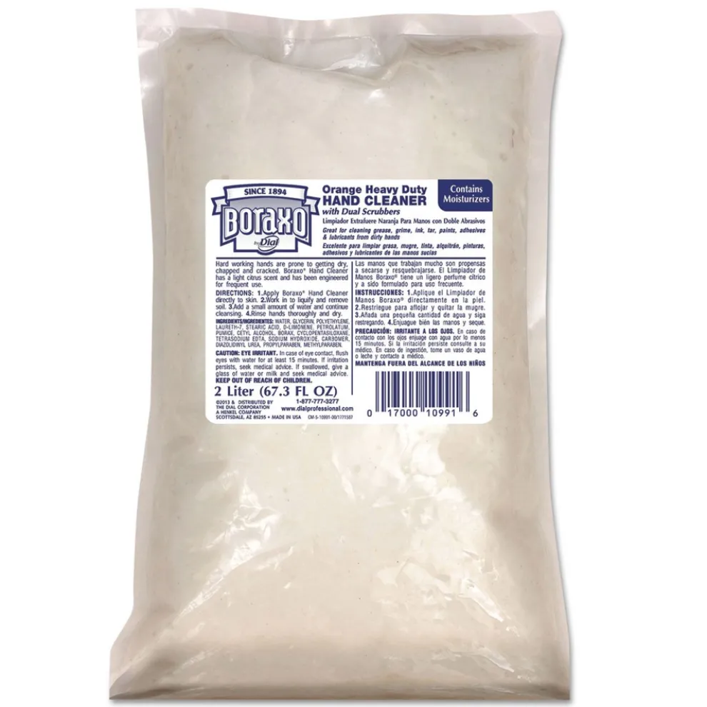 Boraxo 2-Liter Heavy-Duty Hand Cleaner Refill Bag - Orange