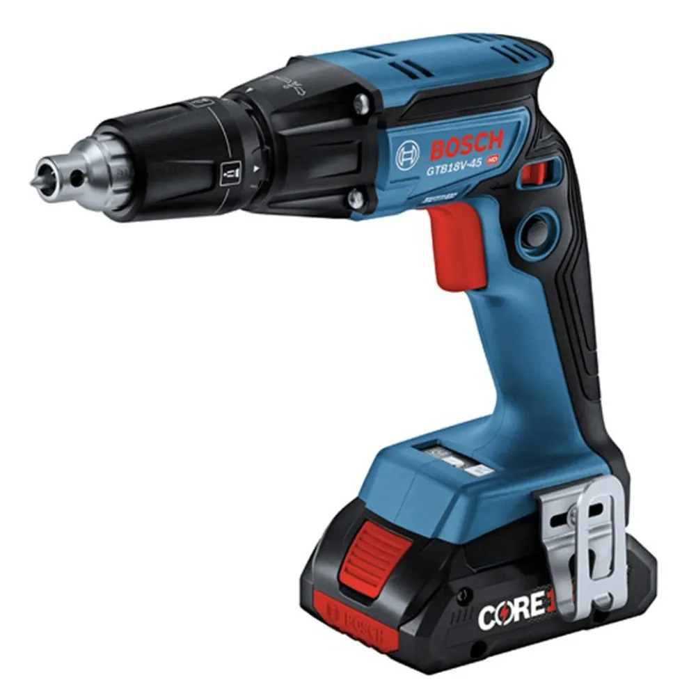 Bosch 18V Brushless Lithium-Ion 1/4 in. Cordless Hex Screwgun Kit (4 Ah)