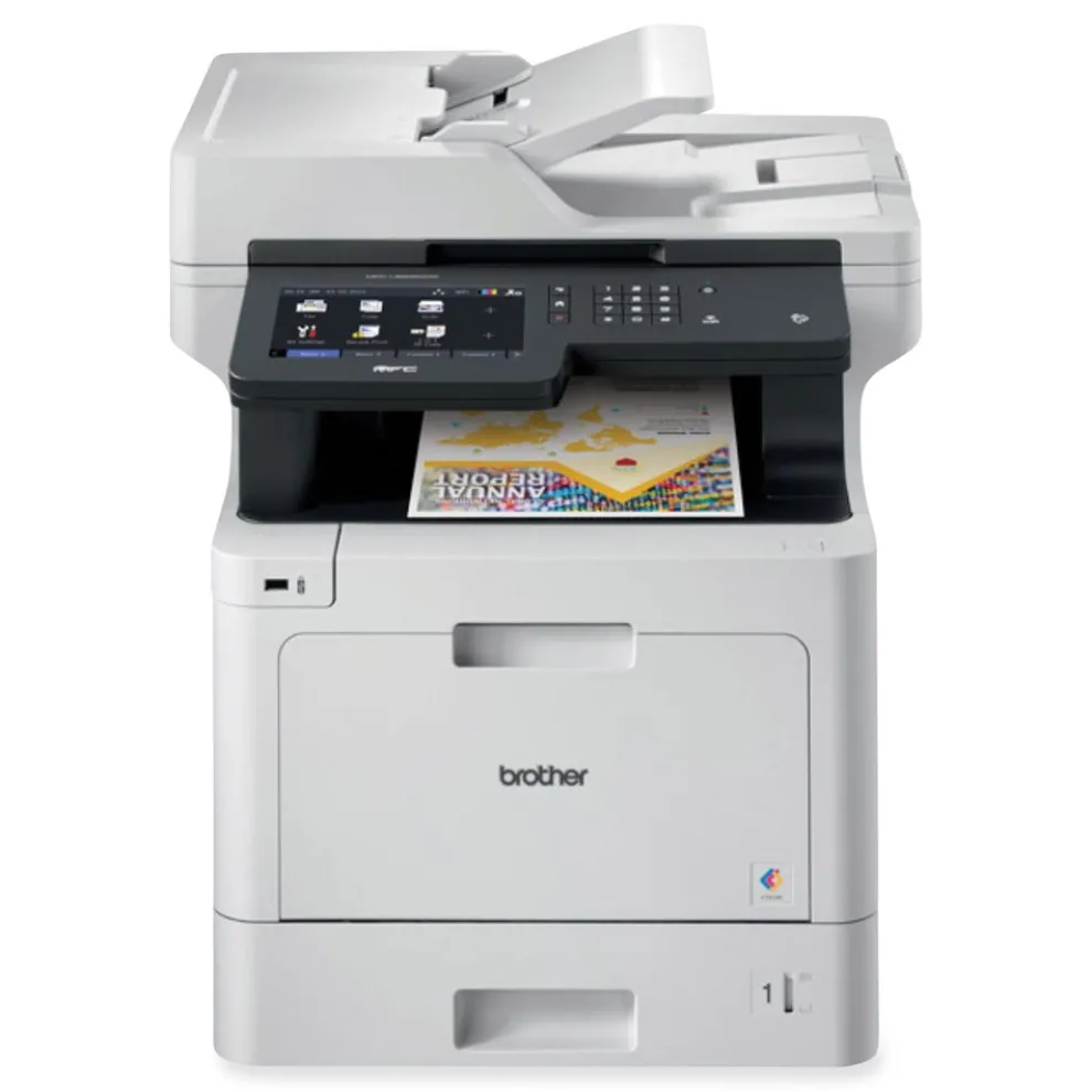 Brother 7 in. Color Touchscreen Copy/Fax/Print/Scan Color Laser All-in-One Printer
