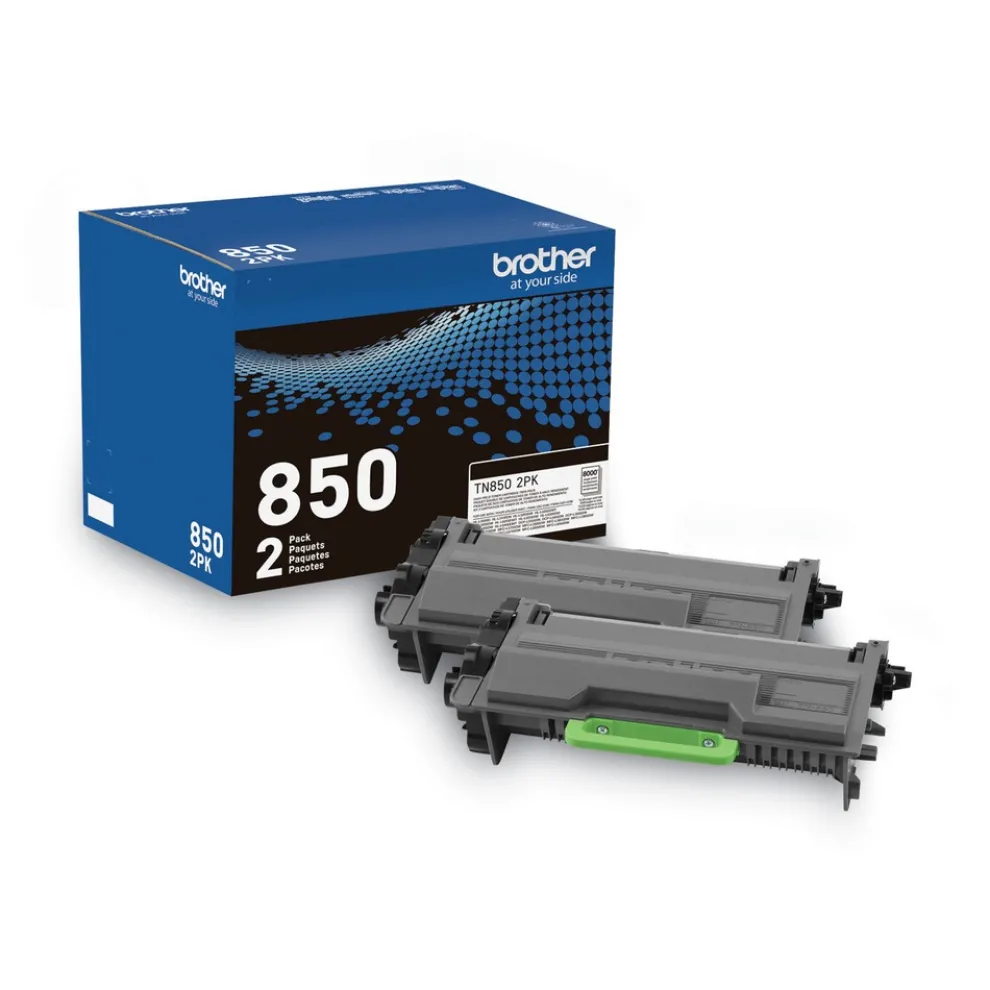 Brother 8,000 Page-Yield High-Yield Toner - Black (2/Pack)