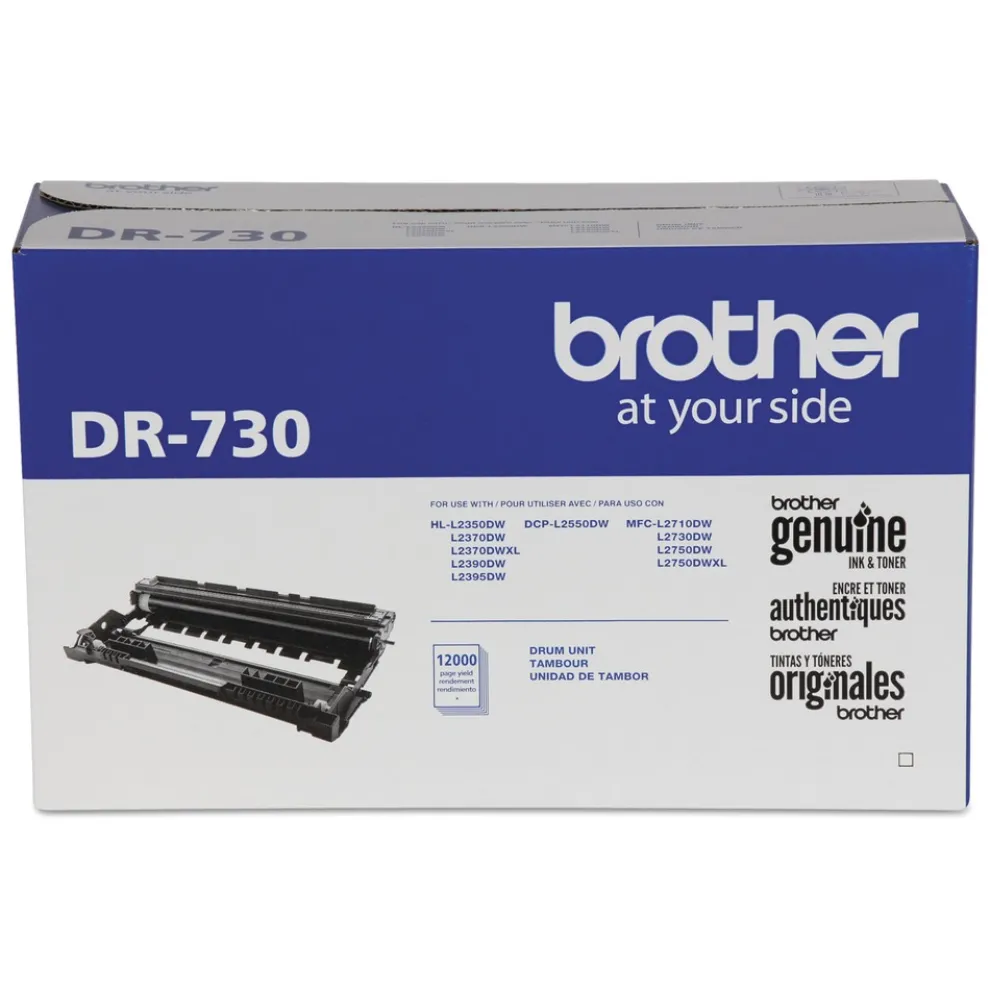 Brother 12,000 Page-Yield Drum Unit - Black