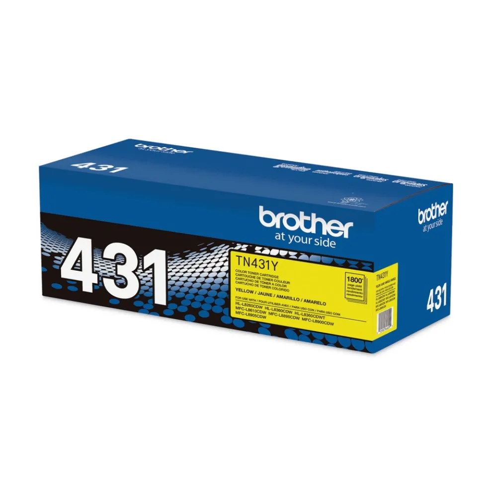 Brother 1,800 Page-Yield Toner - Yellow