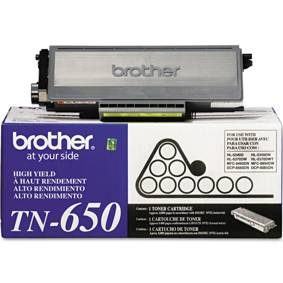 Brother 8,000 Page-Yield High-Yield Toner - Black