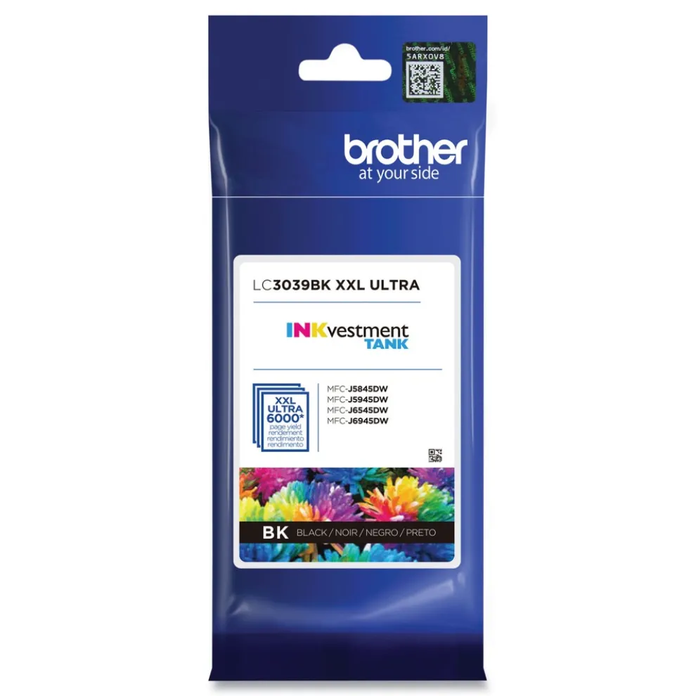Brother 6000 Page-Yield INKvestment Ultra High-Yield Ink - Black