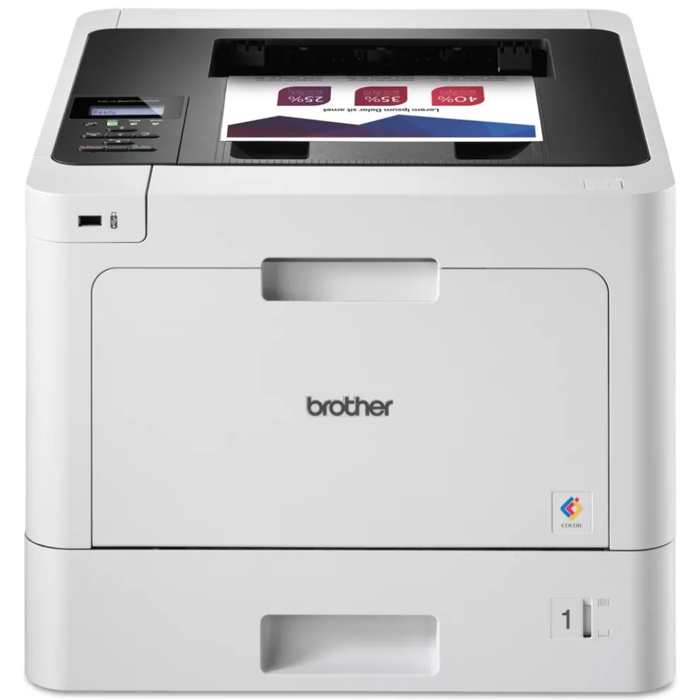Brother Business Color Laser Printer with Duplex Printing and Wireless Networking