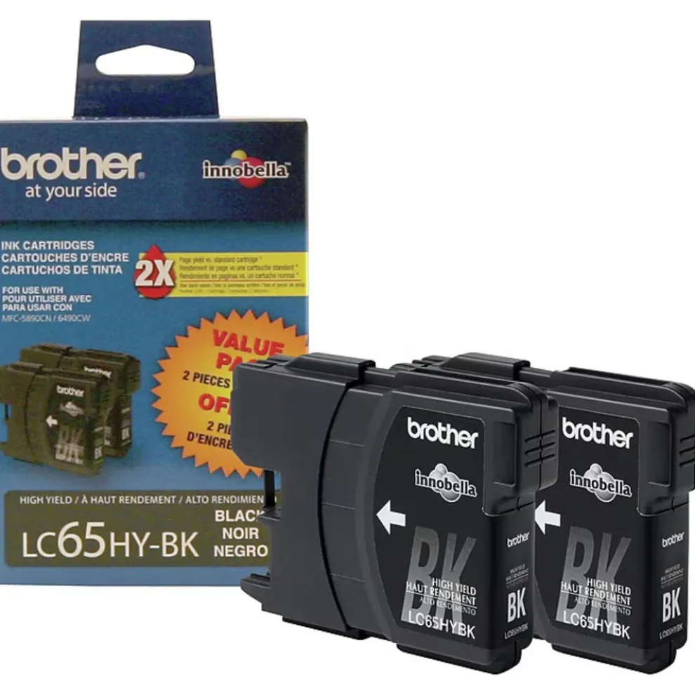 Brother Innobella 900 Page-Yield High-Yield Ink - Black (2/Pack)