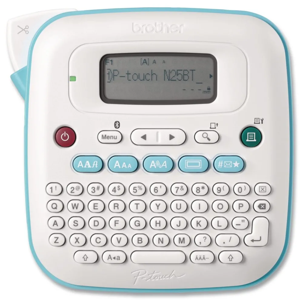 Brother P-Touch 6 in. x 6 in. x 2.9 in. 2 Lines P-Touch Personal Connected Label Maker