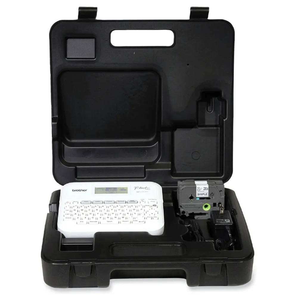 Brother P-Touch P-Touch PT-D410 6 in. x 14.2 in. x 13.3 in. 20 mm/s Advanced Connected Label Maker with Storage Case