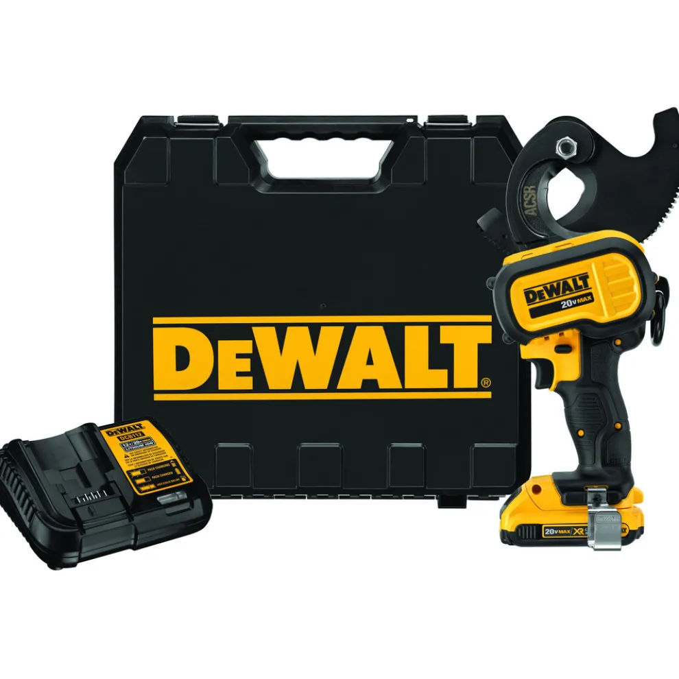 Dewalt 20V MAX Lithium-Ion Cordless ACSR Cable Cutting Tool Kit (2 Ah)