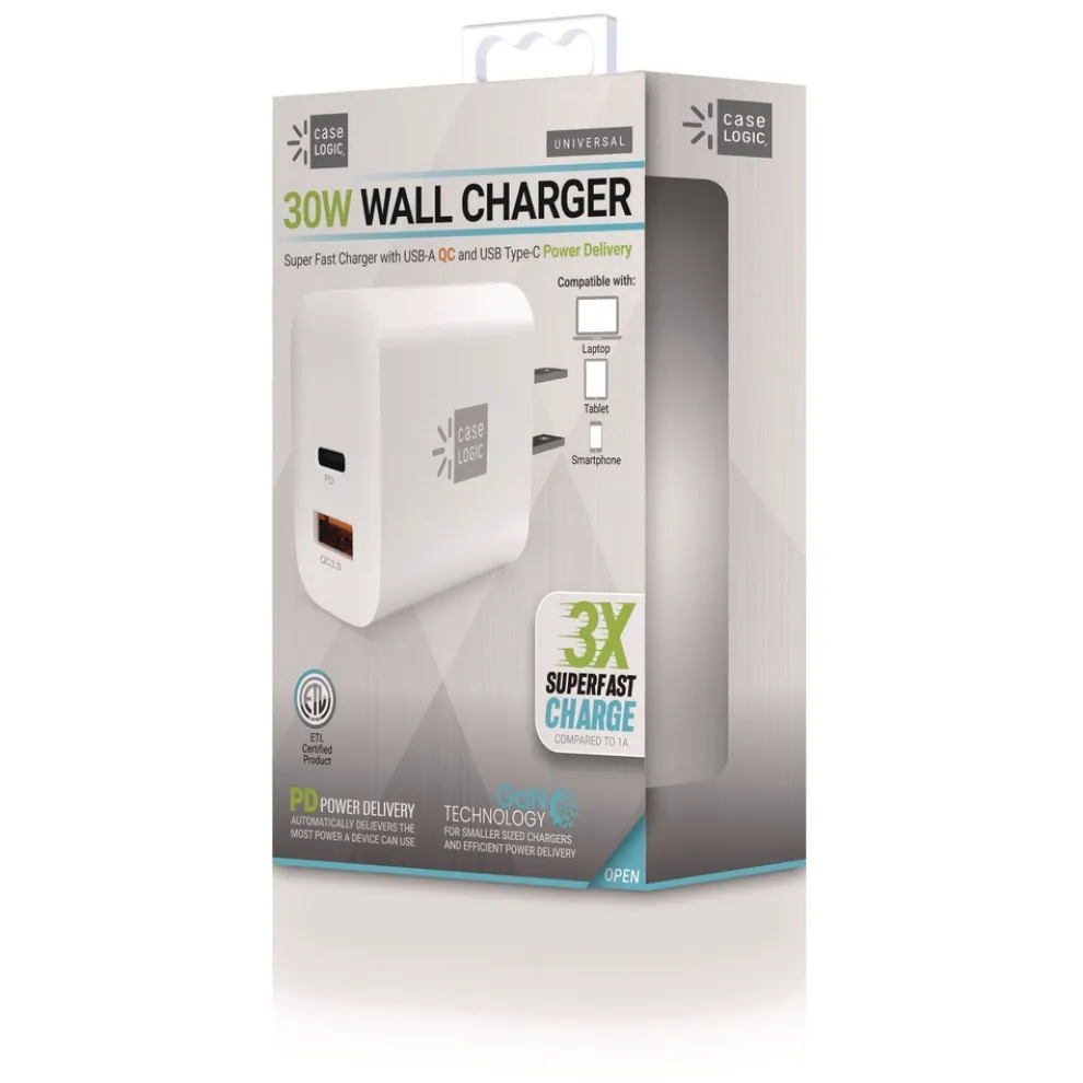 ByTech 30 Watts Wall Charger - White