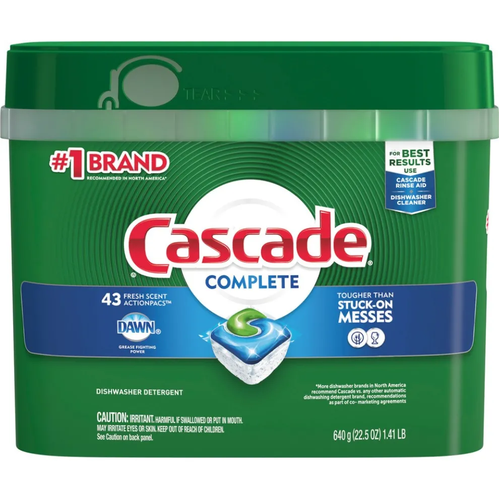 Cascade 22.5 oz ActionPacs - Fresh Scent (6/Carton)