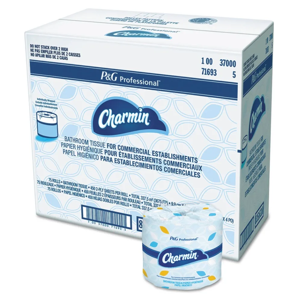 Charmin Individually Wrapped Commercial Bathroom Tissue (75/Carton)