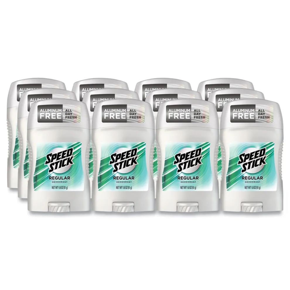 Colgate-Palmolive Co. 1.8 oz. Deodorant - Regular Scent White (12/Carton)