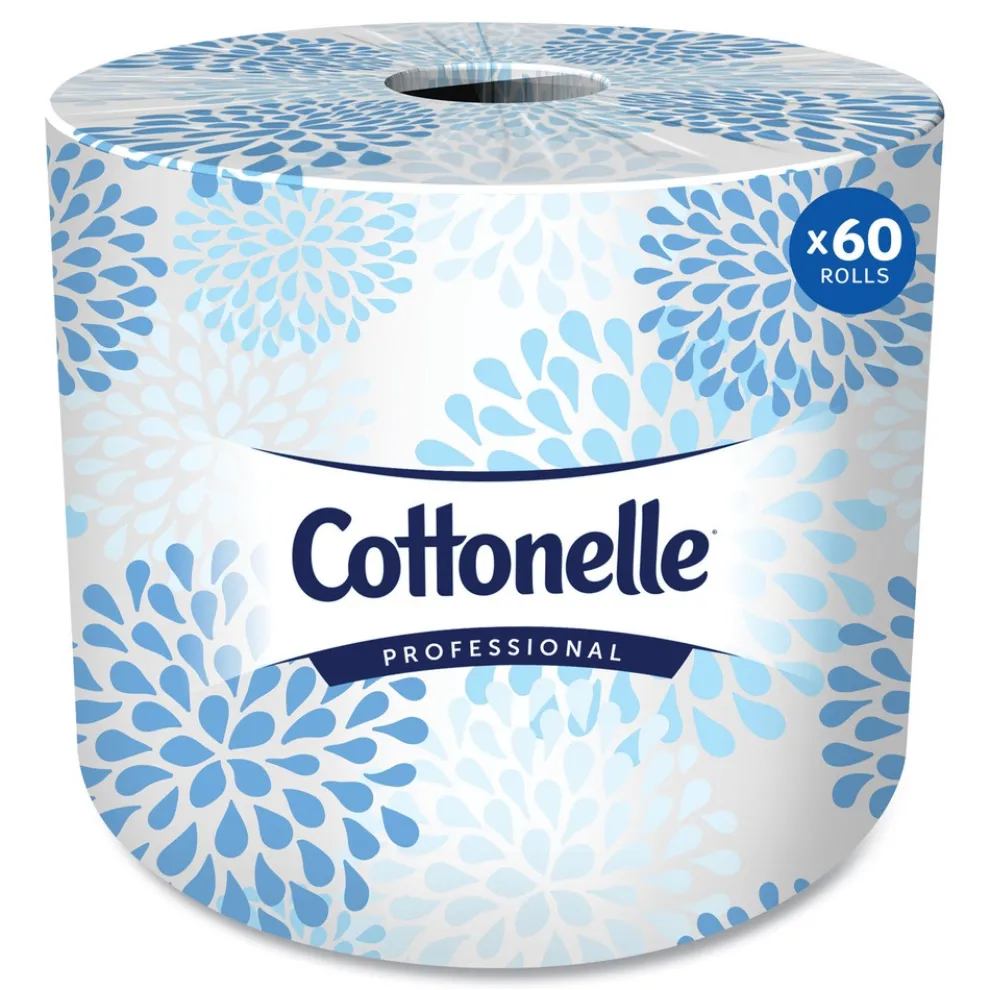 Cottonelle 17713 2-Ply Septic Safe Bathroom Tissue for Business - White (60/Carton)