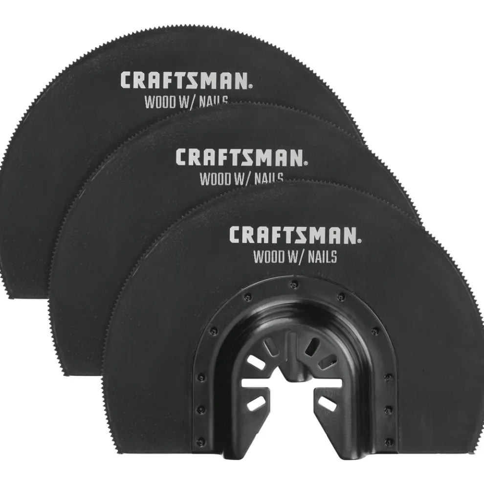 Craftsman (3/Pack) Bi-Metal Oscillating Tool Blade