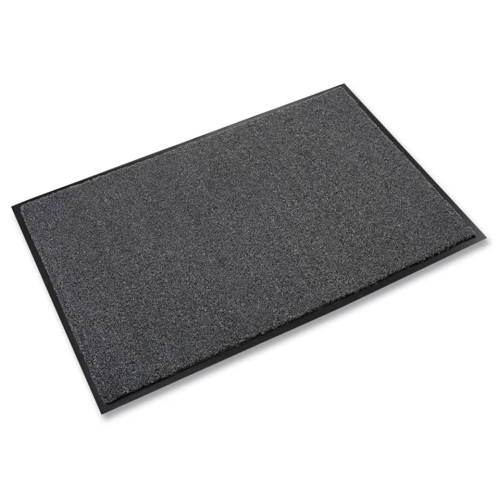 Crown 36 in. x 60 in. Wonder-Pro Rectangular Mat - Charcoal