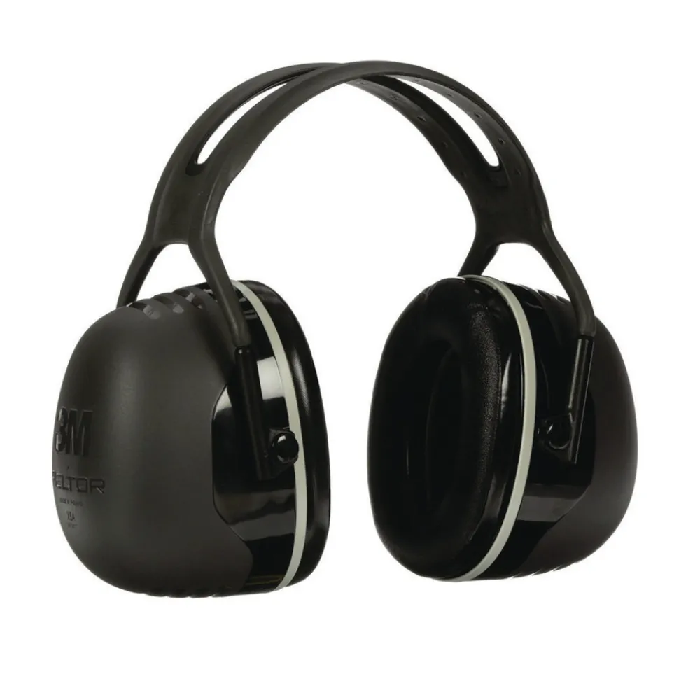 3M PELTOR X Series 31 dB NRR Earmuffs - Black