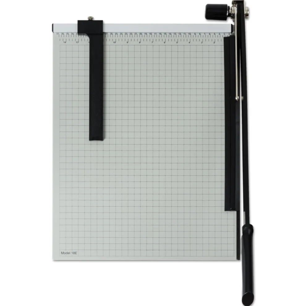 Dahle 18E Vantage 15.5 x 18.75 Guillotine 15-Sheet Paper Trimmer/Cutter