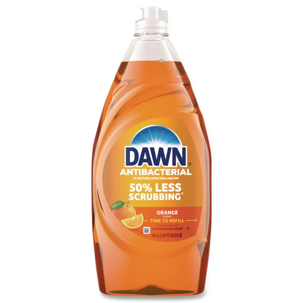 Dawn 30.8 oz. Ultra Antibacterial Dishwashing Liquid - Orange Scent (8/Carton)