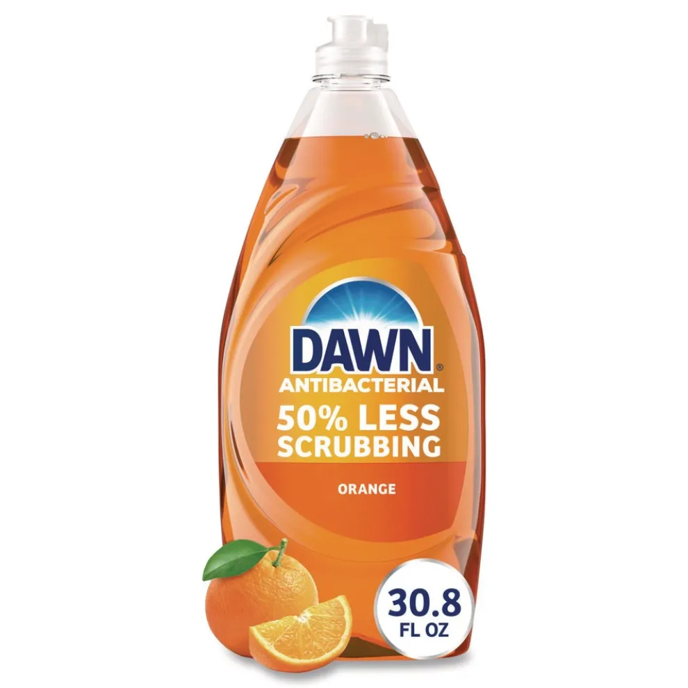 Dawn 30.8 oz. Ultra Antibacterial Dishwashing Liquid - Orange Scent (8/Carton)