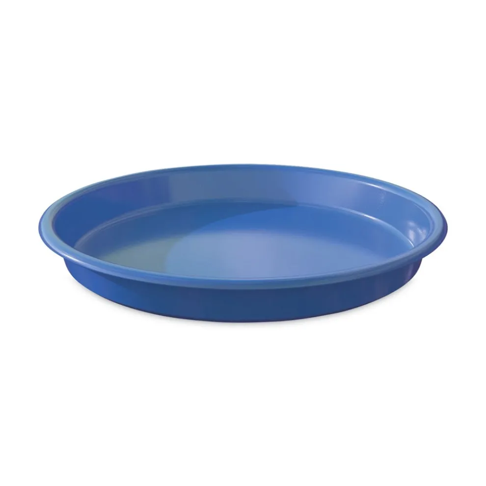 Deflecto 13 in. Diameter Little Artist Antimicrobial Craft Tray - Blue
