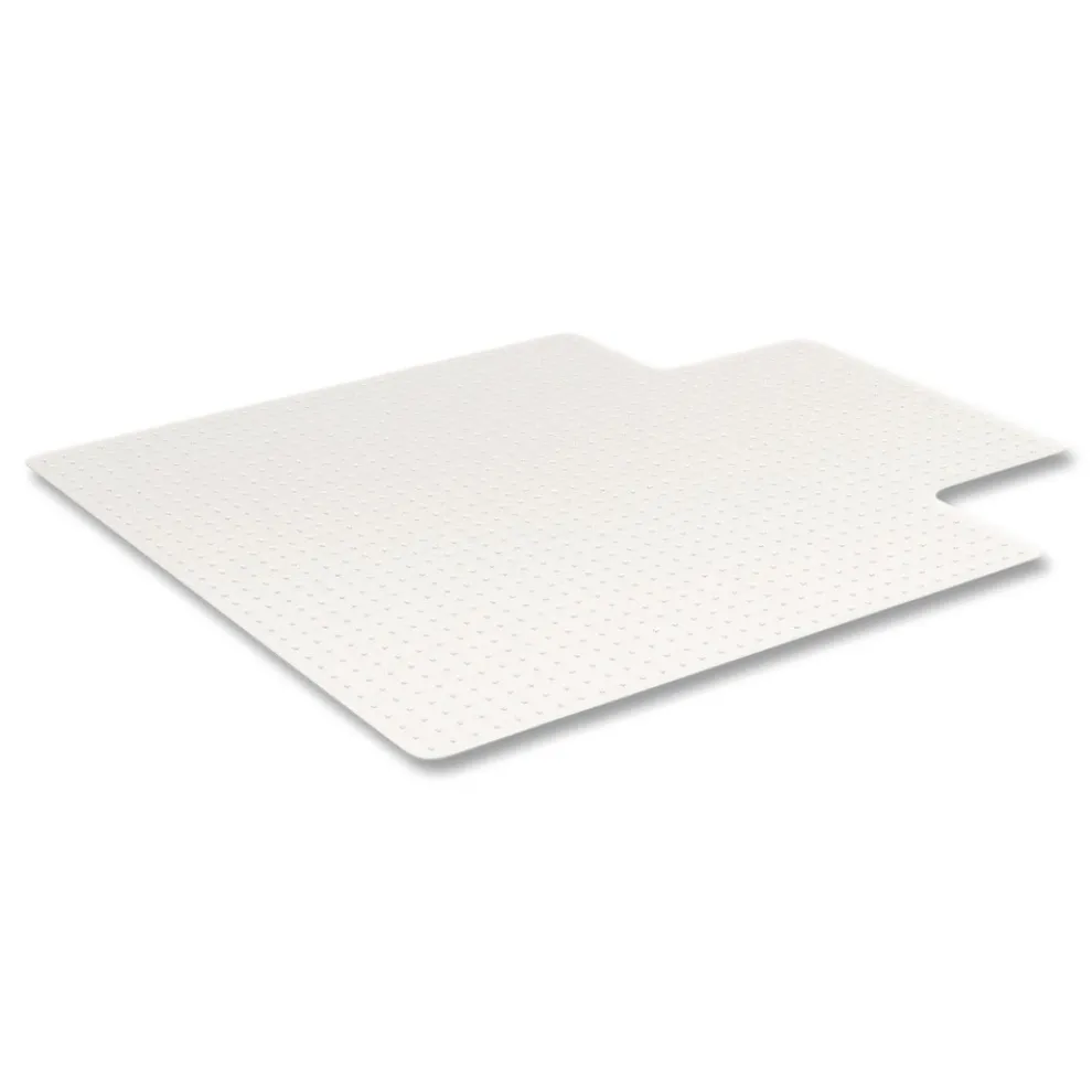 Deflecto 36 in. x 48 in. OceanMat Lipped Carpet Chair Mat - Clear