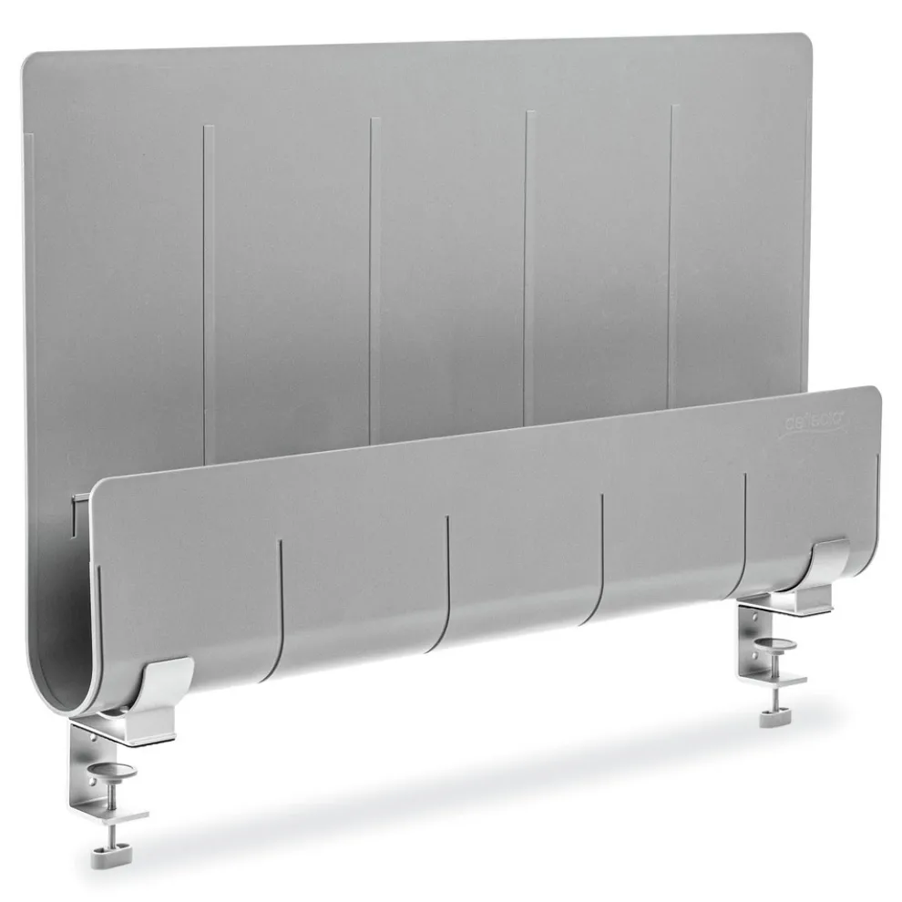 Deflecto 24 x 2.7 x 16.36 Oasis Privacy Panel - Gray