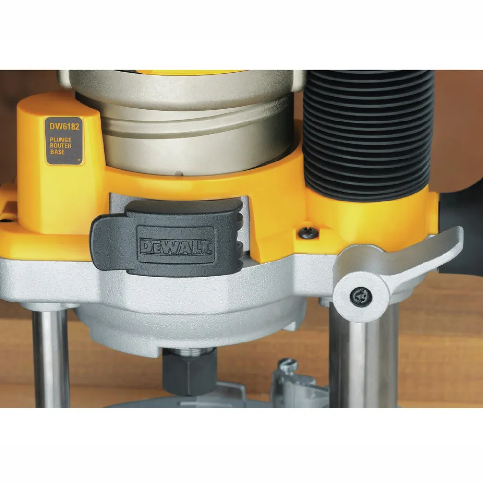 Dewalt 2-1/4 HP EVS Fixed Base and Plunge Router Combo Kit with Hard Case