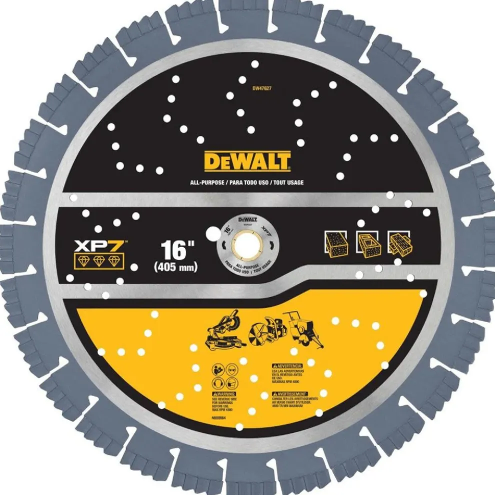 Dewalt 16 in. XP7 All-Purpose Segmented Diamond Blade