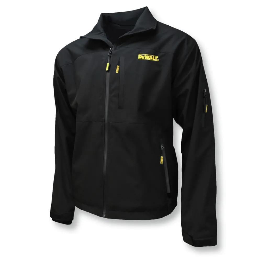 Dewalt Structured Soft Shell Heated Jacket (Jacket Only) - XL, Black