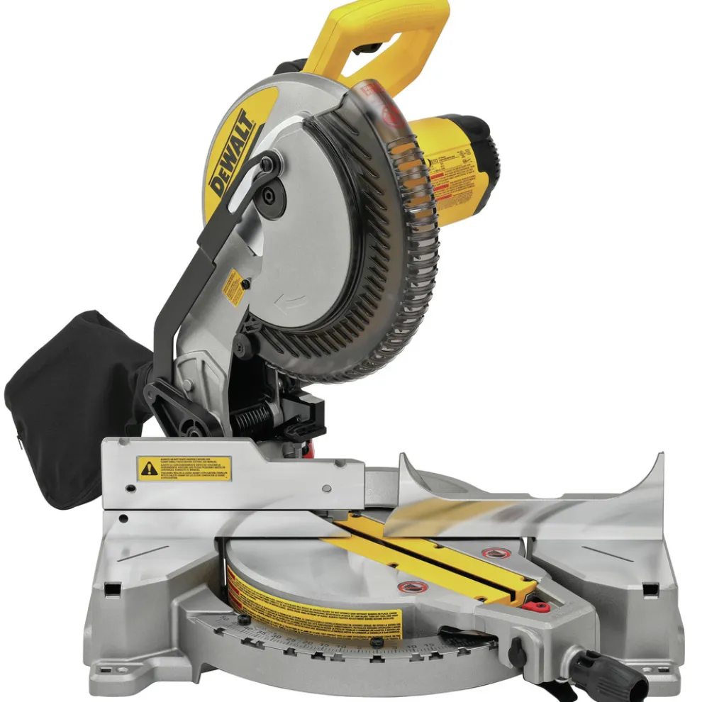 Dewalt 120V 15 Amp Brushed Single Bevel 10 in. Corded Compound Miter Saw