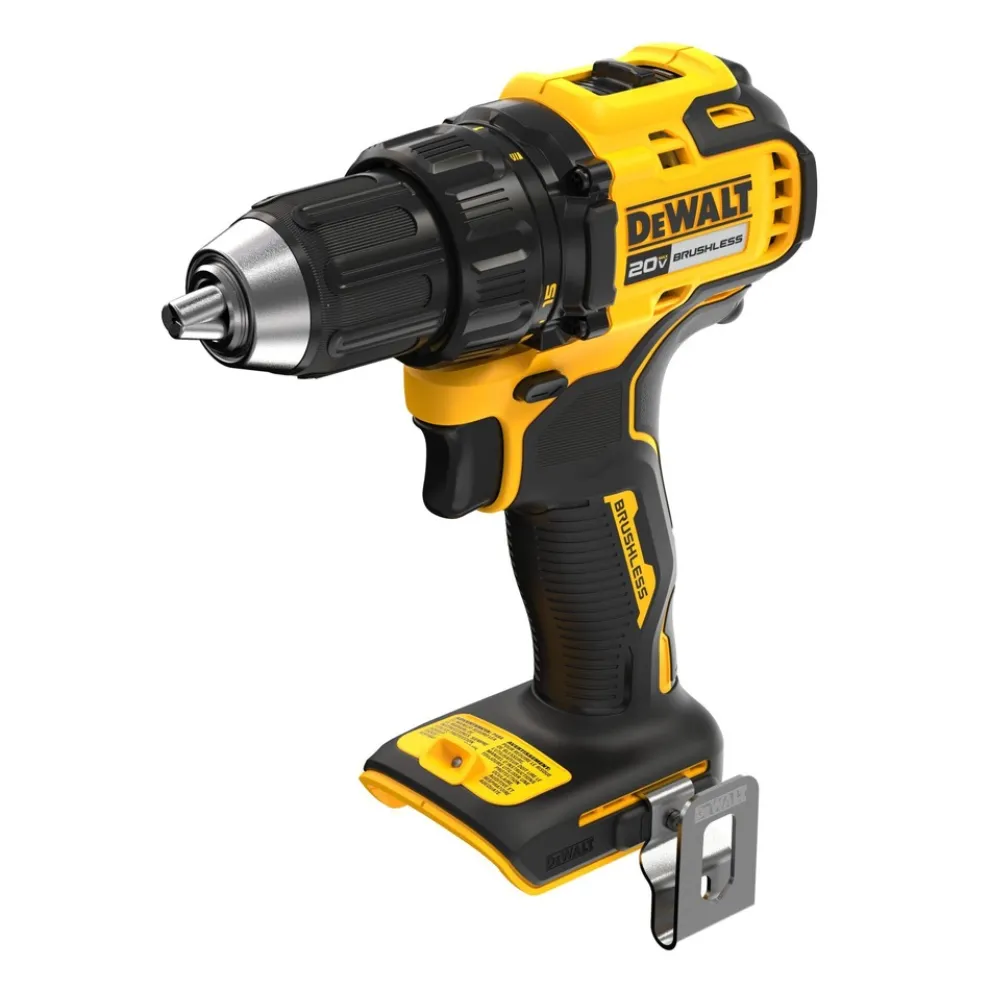 Dewalt 20V MAX Brushless 1/2 in. Cordless Compact Drill Driver (Tool Only)