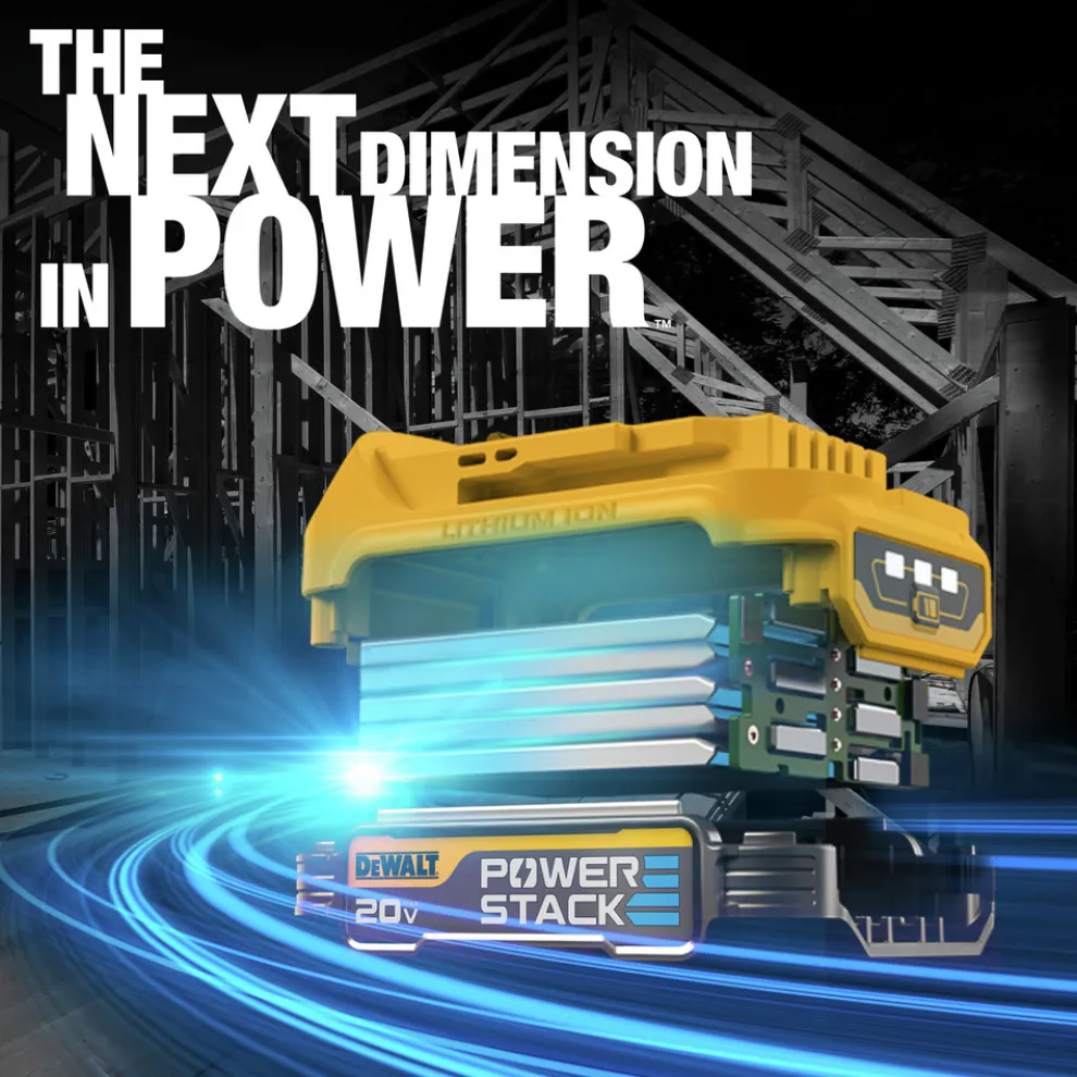 Dewalt 20V MAX POWERSTACK Compact Lithium-Ion Battery and Charger Starter Kit (1.7 Ah)
